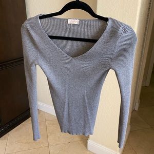 Grey sweater